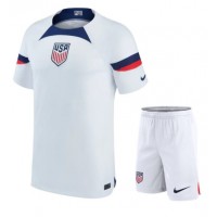 Forenede Stater Hjemmebanesæt Børn VM 2022 Kortærmet (+ Korte bukser)